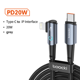 کابل تبدیل USB-C به Lightning توکی مدل TQ-X25 طول 2 متر