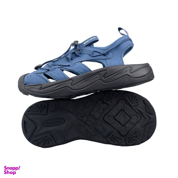 صندل جلو بسته مردانه اسنوهاک مدل Bora کد SN-1212M رنگ آبی نفتی