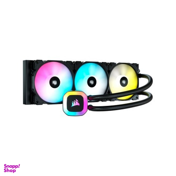 فن خنک کننده مایع پردازنده کورسیر مدل H150 RGB 360mm