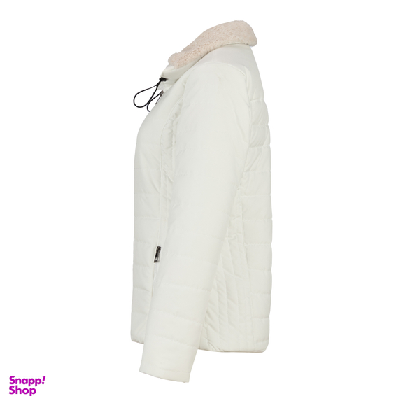 کاپشن زنانه السانا مدل ساوین کد 162335 رنگ سفید