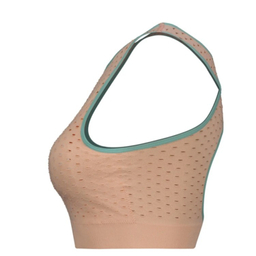 ست نیم تنه کراپ و لگینگ ورزشی زنانه دریم اسلیم کد T795796 رنگ گلبهی