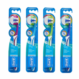 مسواک اورال بی سری Complete Clean مدل 5Way برس متوسط