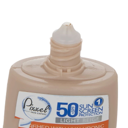 کرم ضد آفتاب رنگی پیکسل مدل Light Beige حجم 50 میلی لیتر