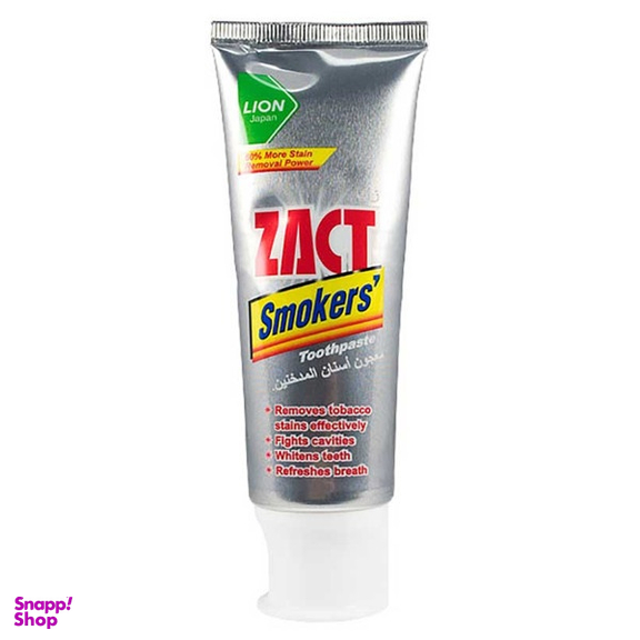 خمیر دندان زاکت مدل Smookers وزن 100 گرم