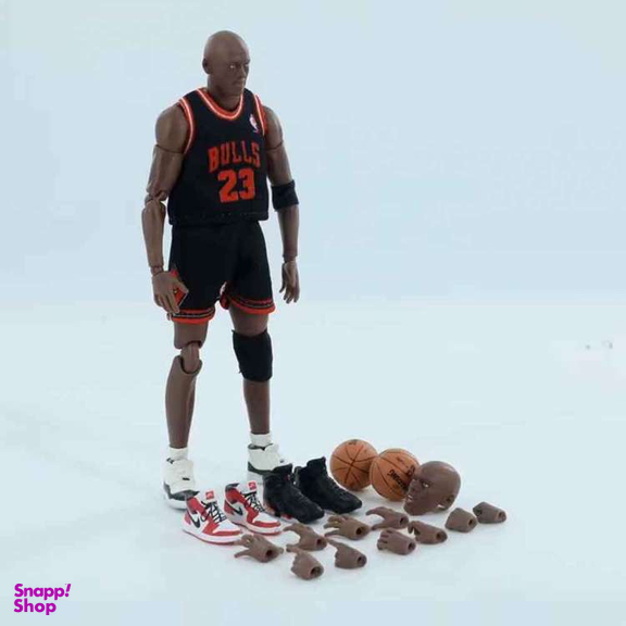 اکشن فیگور مافکس بسکتبال مایکل جردن طرح Michael Jordan Chicago Bulls Siah