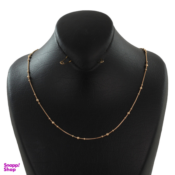زنجیر زنانه ژوپینگ مدل توپ توپی کد AAB-77