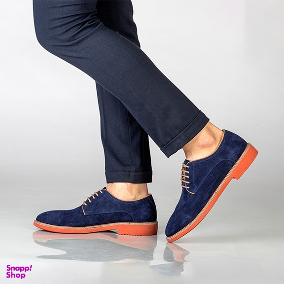 لوفر کژوال جیر مردانه پانوپا مدل اسپرت رنگ سرمه ای