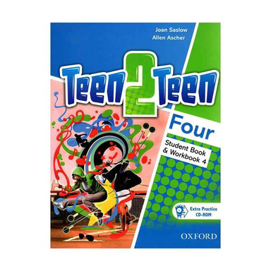 کتاب Teen 2 Teen 4 اثر Joan Saslow And Allen Ascher انتشارات oxford به همراه سی دی