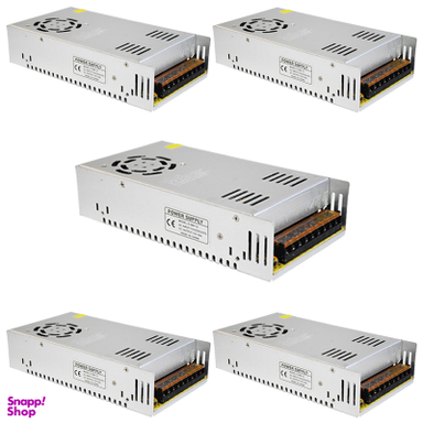 آداپتور سوییچینگ 12 ولت 30 آمپر مدل S-360-12 بسته 5 عددی