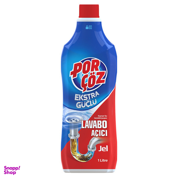 ژل لوله باز کن پور چوز مدل Lavabo حجم 1000 میلی لیتر