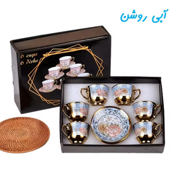 سرویس قهوه خوری 12 پارچه مدل لمونژ