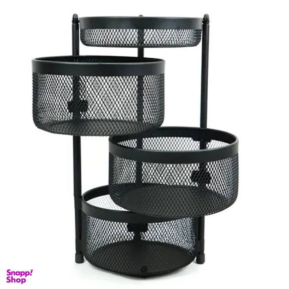 سبد سیب زمینی و پیاز آسمان مدل توری متحرک سایز 3/5 طبقه