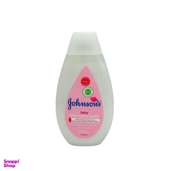 لوسیون بدن کودک جانسون مدل روغن نارگیل حجم 300 میلی لیتر