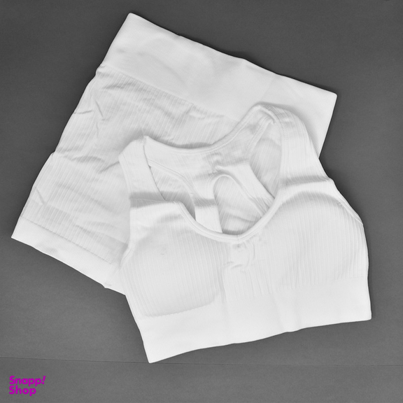 ست نیم تنه و شلوارک ورزشی زنانه مدل M5152