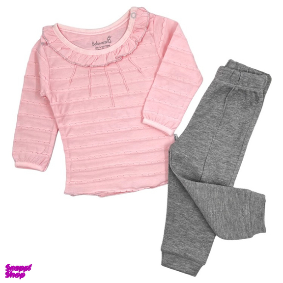 ست دو تکه نوزادی بلوز و شلوار به آوران طرح پرنسس