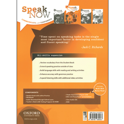 کتاب Speak Now 2 اثر Jack C.Richards & David Bohlke انتشارات Oxford