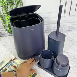 ست سرویس بهداشتی 5 پارچه کنتراست کد 1025