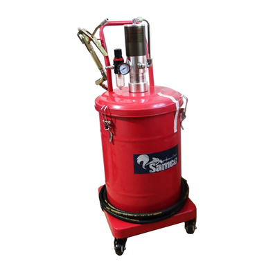 پمپ گریس بادی سامکو کد YP-30KG گنجایش 30 لیتر