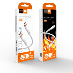 کابل Type-C دبلیو یو دبلیو مدل X225 طول 1 متر