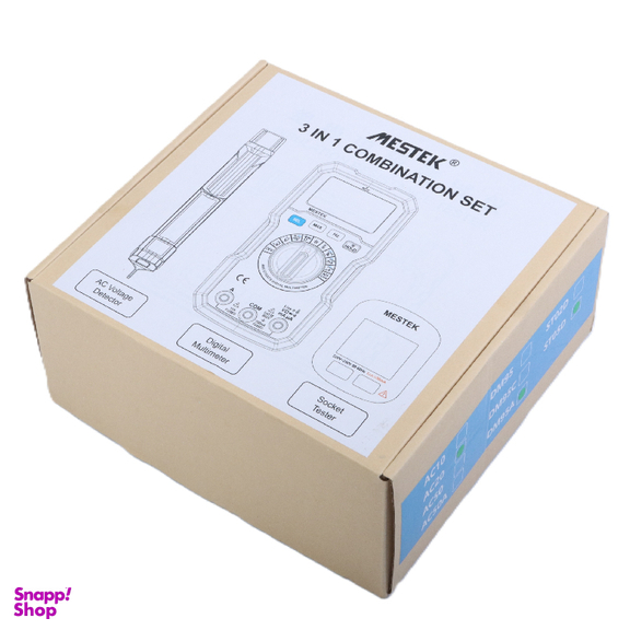 کیت تستر برق دیجیتال مستک مدل 3IN1 Combination Set مجموعه 3 عددی