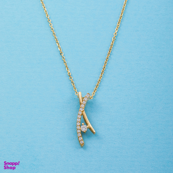 گردنبند طلا 18 عیار زنانه جواهری سون کد 2493