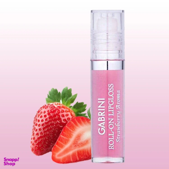 لیپ گلاس رولی گابرینی مدل توت فرنگی