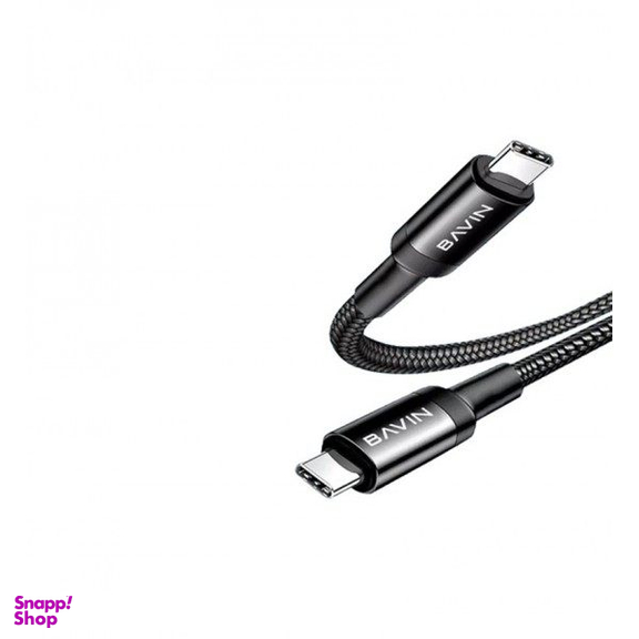 کابل 100 وات Type-C باوین مدل BAVIN CB-205 طول 2 متر