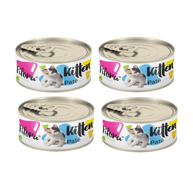 کنسرو غذای بچه گربه فیفورا مدل Super Premium وزن 200 گرم بسته 4 عددی