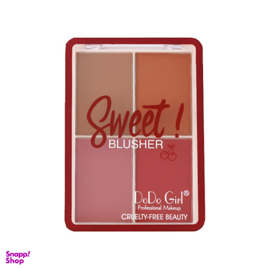 پالت رژگونه دودو گرل مدل Sweet شماره 3