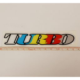 برچسب بدنه خودرو مدل ژله ای طرح توربو کد turbo-c
