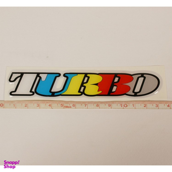 برچسب بدنه خودرو مدل ژله ای طرح توربو کد turbo-c