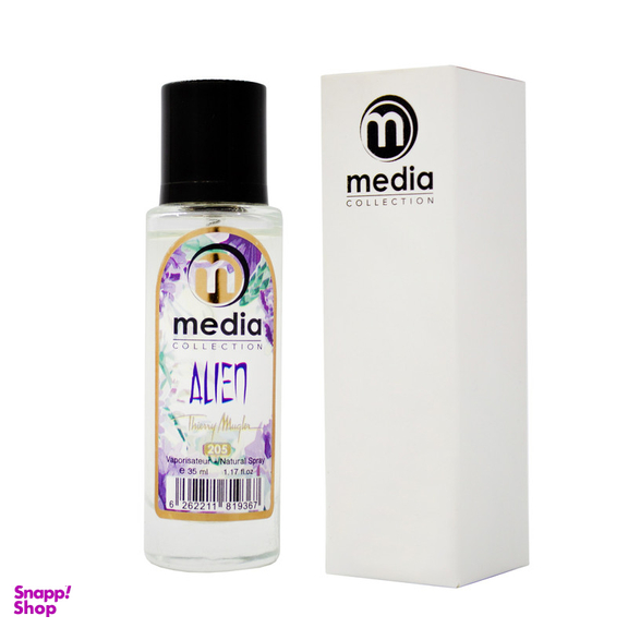 عطر جیبی زنانه مدیا مدل Alien حجم 35 میلی لیتر