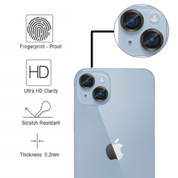 محافظ لنز دوربین اپیکوی مدل HD-ColorLenz مناسب برای گوشی موبایل اپل Iphone 14  / 14 Plus