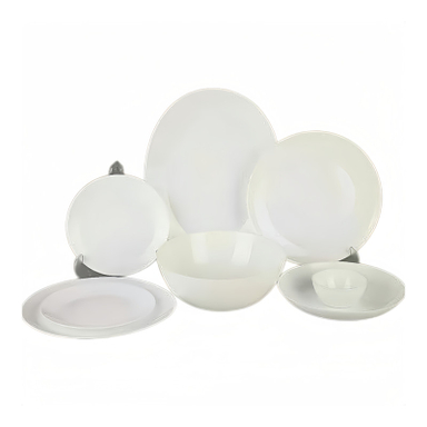 سرویس غذاخوری 26 پارچه گلدن اپال مدل گرد کد 02