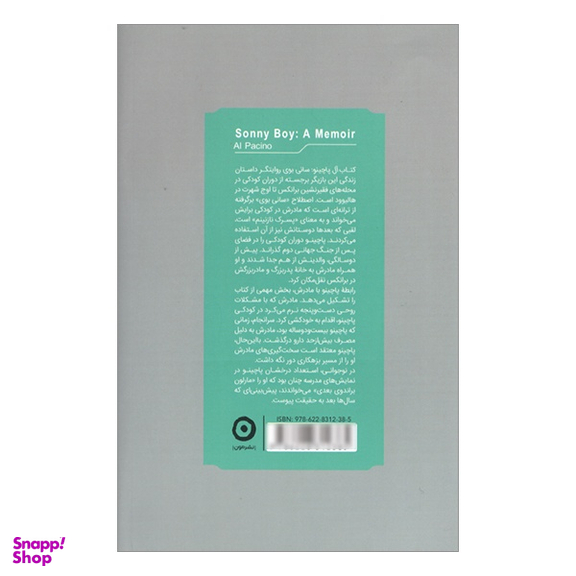 کتاب بيوگرافی آل پاچينو سانی بوی اثر آل پاچینو نشر مون