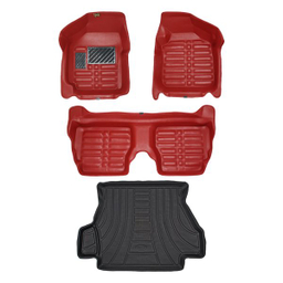 کفپوش پنج بعدی خودرو پانیذ مدل EVA مناسب ساینا به همراه کفپوش صندوق