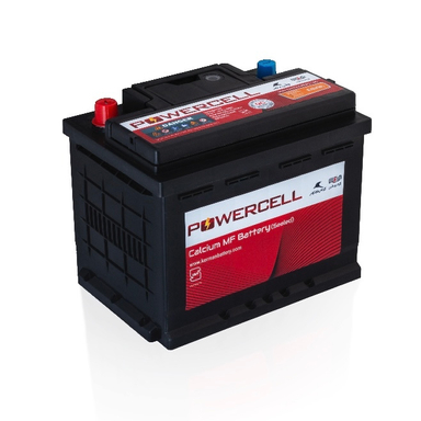 باتری خودرو 60 آمپر کرمان باتری ارگ مدل پاورسل