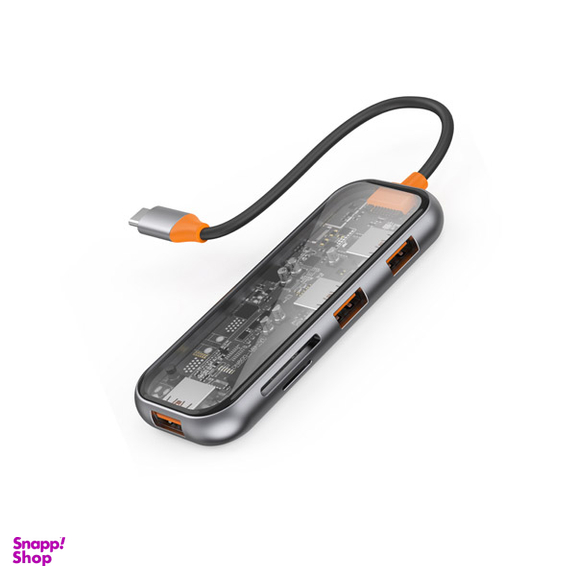 هاب 5 پورت Type-C ویوو مدل New Cyber CB005