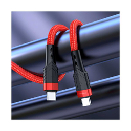 کابل USB-C بروفون مدل BU35 60W طول 120 سانتی متر