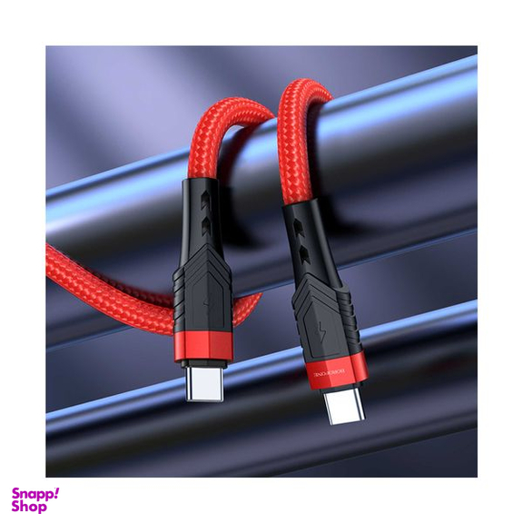 کابل USB-C بروفون مدل BU35 60W طول 120 سانتی متر