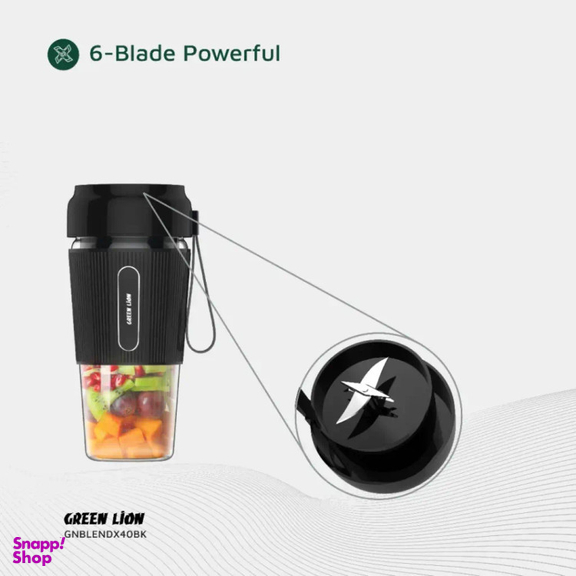 شیکر شارژی گرین لاین مدل G-Blend X گنجایش 0.3 لیتر