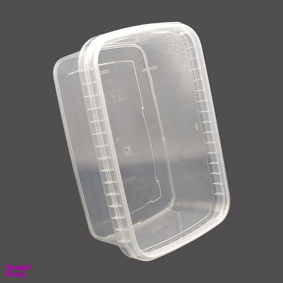 ظرف نگهدارنده مدل فریزری و مایکروویوی کد 1200cc بسته 20 عددی