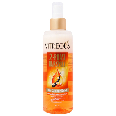 اسپری دوفاز مو ویتروس (Vitreous) مدلDamaged Hair حجم 250 میلی لیتر