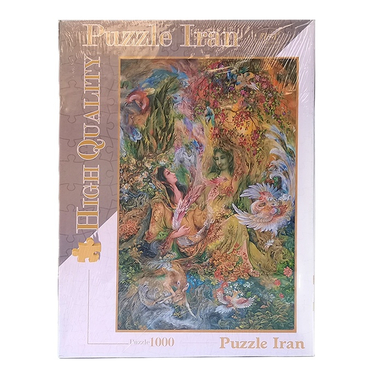 پازل 1000 تکه پازل ایران طرح نقاشی مینیاتوری استاد فرشچیان کد 11086