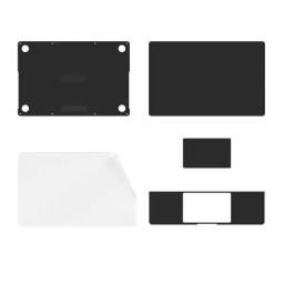 برچسب‌ محافظ لپ تاپ جی سی پال مدل 5in1 Sticker Set مناسب مک بوک پرو 14 اینچ