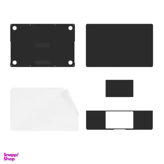 برچسب‌ محافظ لپ تاپ جی سی پال مدل 5in1 Sticker Set مناسب مک بوک پرو 14 اینچ