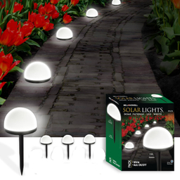 چراغ پارکی خورشیدی مدل BELL مجموعه 4 عددی