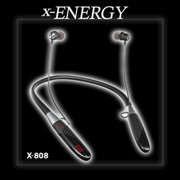 هدفون بلوتوثی دورگردنی ایکس انرژی مدل X-808