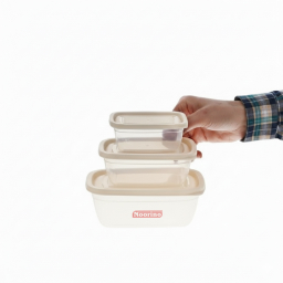 ظرف نگهدارنده نورینو مدل روژا کد 015 مجموعه 3 عددی