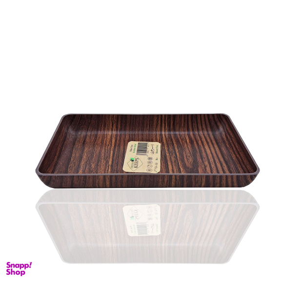 ظرف سرو فرش کیپس طرح چوب کد 05